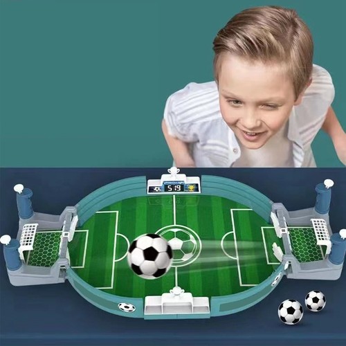 Fußballtisch Interaktives Spiel Tischplatte Soccer Night Fun Mini Indoor Outdoo - Bild 15 von 16