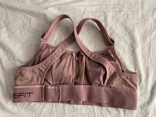 Reggiseno sportivo Shefit Ultimate alto impatto completamente regolabile rosa tortora donna piccolo - Foto 2 di 11