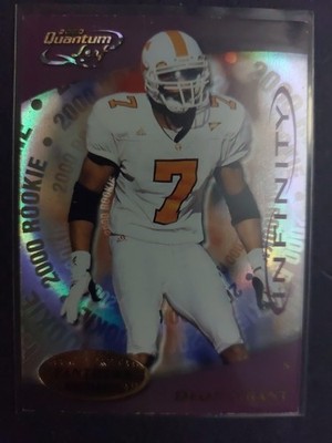 2000 Quantum Leaf Infinity Purple/15 Deon Grant #351 Rookie