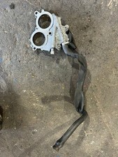 BMW E46 318i Bj 01 Orientblau Kurbelgeh�use entl�ftung Zwischenst�ck DK Ansaug