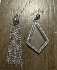 Origami Owl Geo Tassel Convertible Locket