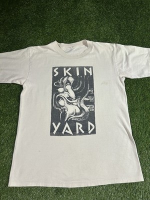 Vintage 90s Skin Yard Too Much Acid H.R Giger Art T Shirt Sz M Sub Pop Nirvana