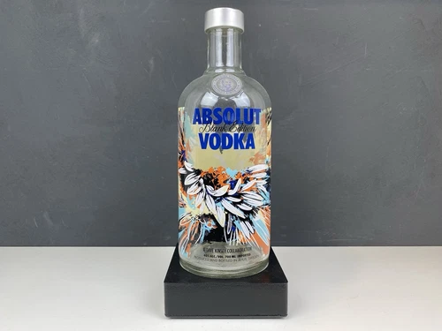 [leer] Absolut Vodka Blank 2 0,7L Limited Edition Flasche