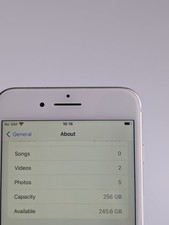 Apple iPhone 7 Plus - 256GB - Silver (Unlocked) A1784 (GSM)