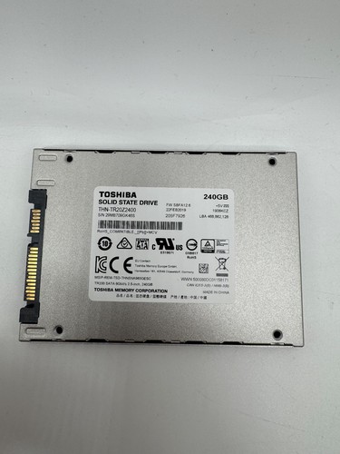 Toshiba TR200 SSD 2.5 SATA 240GB 2000 ore di funzionamento IVA identificabile - Foto 2 di 3