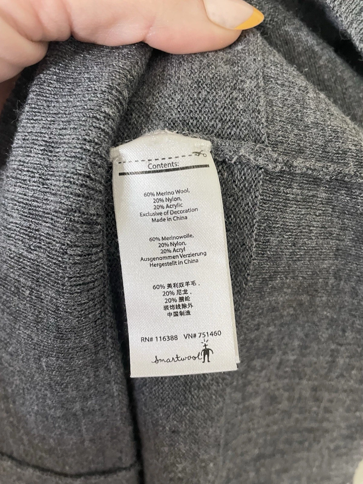 smartwool crew neck pullover preppy casual sweater