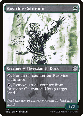Rustvine Cultivator (REGULAR) x1 - MTG Phyrexia: All Will Be One ONE #295