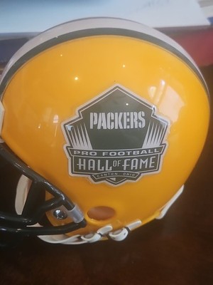 green bay packers nfl football mini helmet Canton Hall Of Fame MINI go pack go