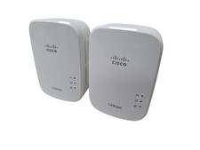 Lot of 2 Cisco Linksys PLE500 PoE Adapter Tested
