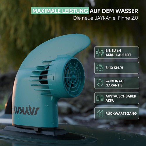 JayKay E-FINNE 2.0 360W Électrique-Fin SUP Stand Up Paddle Board Moteur Batterie - Bild 2 von 7