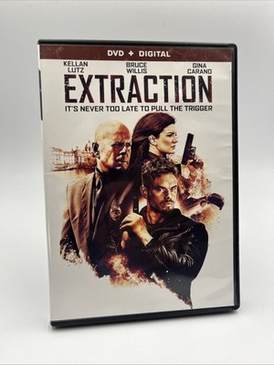 Extraction DVD (no digital) (Bruce Willis, Gina Carano) Like New Lot G