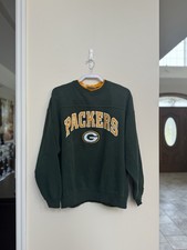 Vintage Lee Sport Green Bay Packers Crewneck Sweatshirt L NFL Team Gear 90s