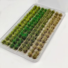 Grass tufts 120 pcs mixed colour 8mm - Wargame model basing Warhammer 40k