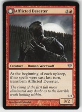 Afflicted Deserter Dark Ascension 81 U LP MTG