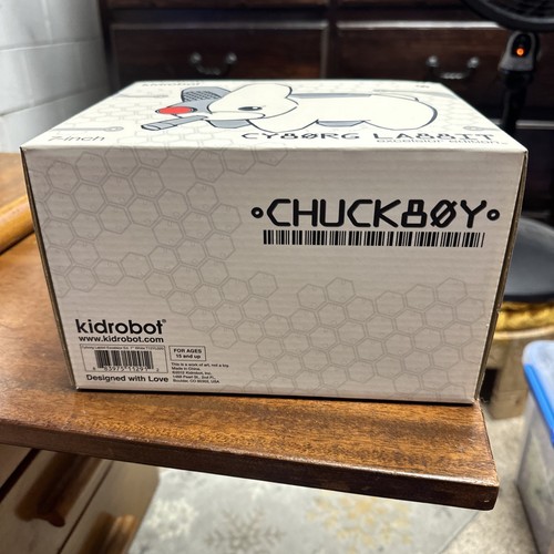 Kidrobot SDCC 2012 Kozik Cyborg Labbit Le 300 Excelsior Ed Chuckboy 7" Signed - Picture 20 of 20