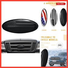 9 Inch Front Grill Tailgate Emblem Overlay American Flag Decal For Ford Truck 9 Inch Front Grill Tailgate Emblem Overlay American Flag Decal For Ford Truck