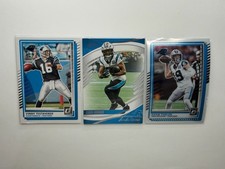 Panini Absolute Donruss Optic 3 Card Lot Panthers Testaverde Hubbard Thielen