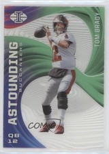 2020 Panini Illusions Astounding Emerald Tom Brady #A14 0s27