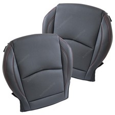 Set Sitzbezug Unten für Mazda 3 BM BN 2013-2019 Vordersitze Schwarz Rot