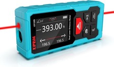120m Dual Laser Distance Measuring Tool 393ft Total Range Electronic Level