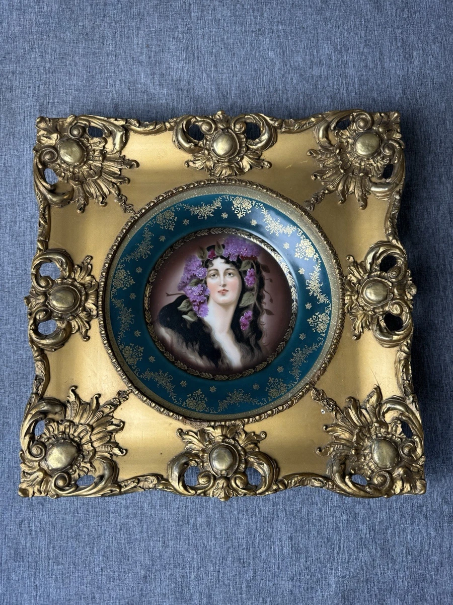 Royal Vienna Plate In Antique Ceramic & Porcelain Plates