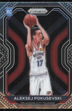 2020 PANINI PRIZM ALEKSEJ POKUSEVSKI 264 MINT RC OKLAHOMA CITY THUNDER