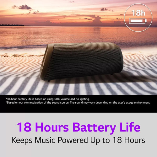 Altavoz portátil Bluetooth LG XBOOM Go XG5QBK nuevo caja sellada - Imagen 5 de 10