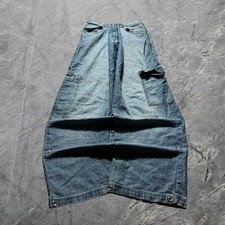 Baggy Double Knee Phat Farm Wide Leg Jnco Style Skater Y2k Vintage Jeans 34x32