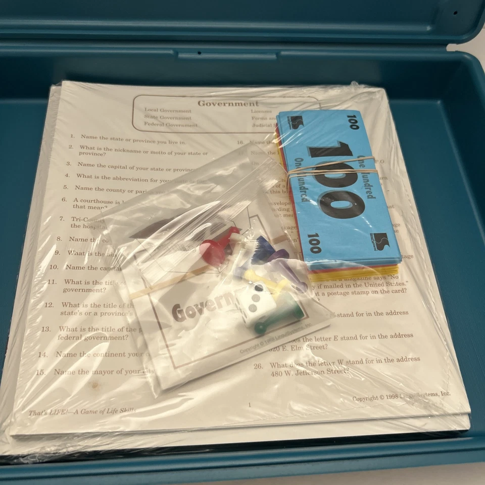 Thats Life A Game Of Life Skills Board Game for Autism Patricia Smith NOS - Image 4 of 4