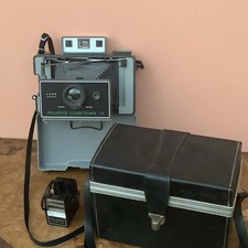Vintage Polaroid Land Camera Countdown 70 With Case  Cold Clip Untested