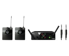 AKG WMS40 Mini Dual Instrumental System (US25B/D) Wireless Instrument Guitar Set