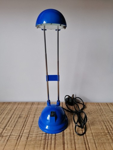 Lámpara de escritorio vintage IKEA ESPRESIVO azul en excelente estado - Imagen 4 de 9