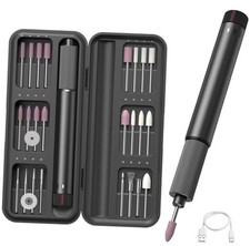 Electric Engraving Pen, USB Rechargable Engraving Pen with 24 Bits, Cordless