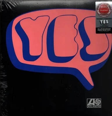 Yes -same (UK 1969) cobalt blue Vinyl LP reissue-Rhino label release-ltd.edition