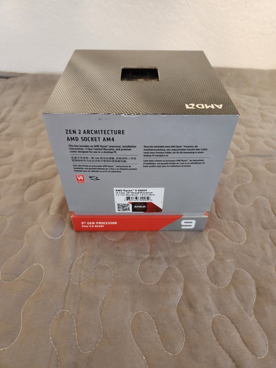 AMD Ryzen9 3900X 12コア24スレッド　BOX AMD Ryzen 9 9900X BOX AMD Ryzen 9000 Socket AM5 / 12コア24スレッド