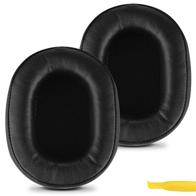 Geekria Protein Leather Ear Pads for SONY MDR-7506 Headphones (Black)
