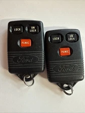 2 FACTORY OEM FORD KEYLESS ENTRY REMOTE KEY FOB GQ43VT4T 3165189 FORD TRUCK VAN