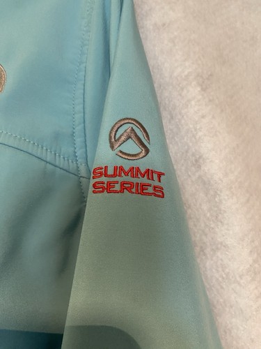 The North Face Summit Series Jacket Womens Sz L Full Zip Windstopper blue gray - Picture 3 of 14