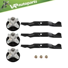 50” Deck Spindle Blade Kit For Cub Cadet LTX1050 LTX1050KH VT BLADE SPM199562627