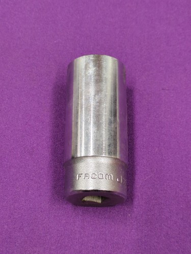 Vintage FACOM 3/8" DRIVE 12 PUNTOS 22mm Profundo Enchufe J22L Francia