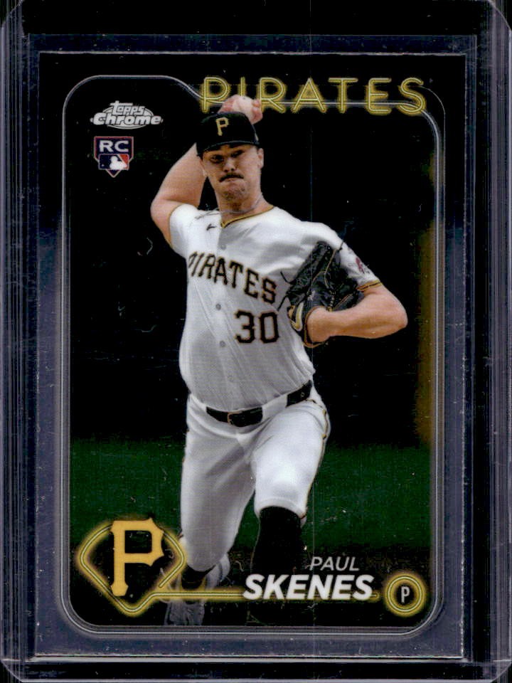 2024 Topps Chrome Update Paul Skenes RC Rookie #USC88 Pirates