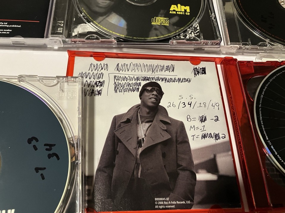 Lot Of 14 Rap Hip-Hop CDs (Rick Ross, The Game, Fabulous,Jay-Z,Kanye ...