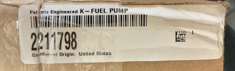 Bomba de combustible Polaris RZR 570 800 900 2011-2016 NUEVA ORIGINAL OEM 2211798 - VER MONTAJE Foto 2 de 3