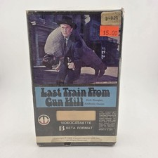 Last Train From Gun Hill - Vhs - Magnetic - 1980 - Vintage Resealed