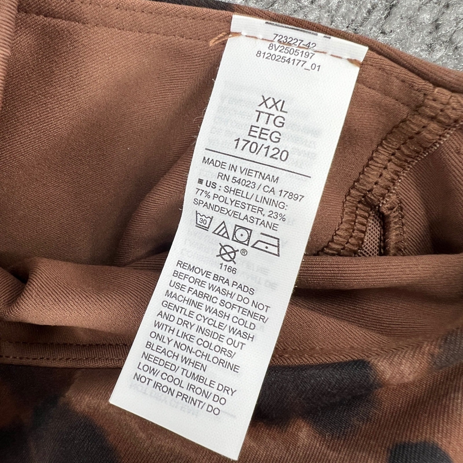 Old Navy Active Powersoft Leopard Print Sports Br… - image 5