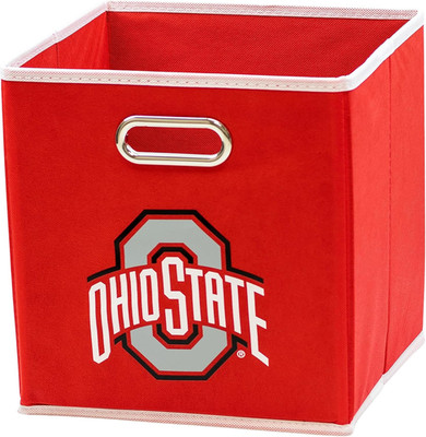 Franklin Sports NCAA College Team Fabric Storage Cubes Made to Fit Storage Bin O