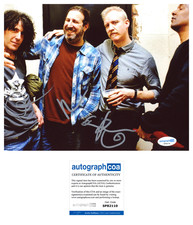 'Spin Doctors' Band Signed 8x10 Photo 'Chris Barron, Aaron & Eric' ACOA
