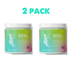 🌟 (2 Pack) Alani Nu Super Greens Wild Berry Flavor, 30 Day Supply, Free Ship