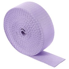 5 Yards Nylon Webbing Strap, 1 3/8-inch Bag Flat Webbing Straps, Light Purple
