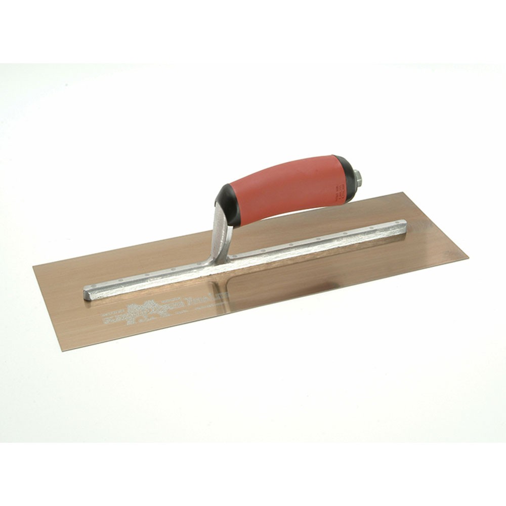 Marshalltown Gold Finishing Trowel DuraSoft® Handle 14 x 4.3/4in